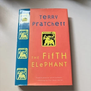 Terry Pratchett Fifth Elephant HC 1st USA Ed 1st Print - Picture 1 of 4