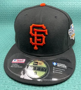 Cappello/Cappello San Francisco Giants 2010 World Series New Era 59Fifty Fitted Taglia 8 - Foto 1 di 13