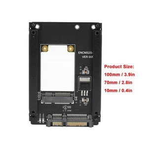 Adapter Card MSATA To SATA3.0 SSD Hard Disk To 6Gbps Interface Transmisson Ex FY - Afbeelding 1 van 24