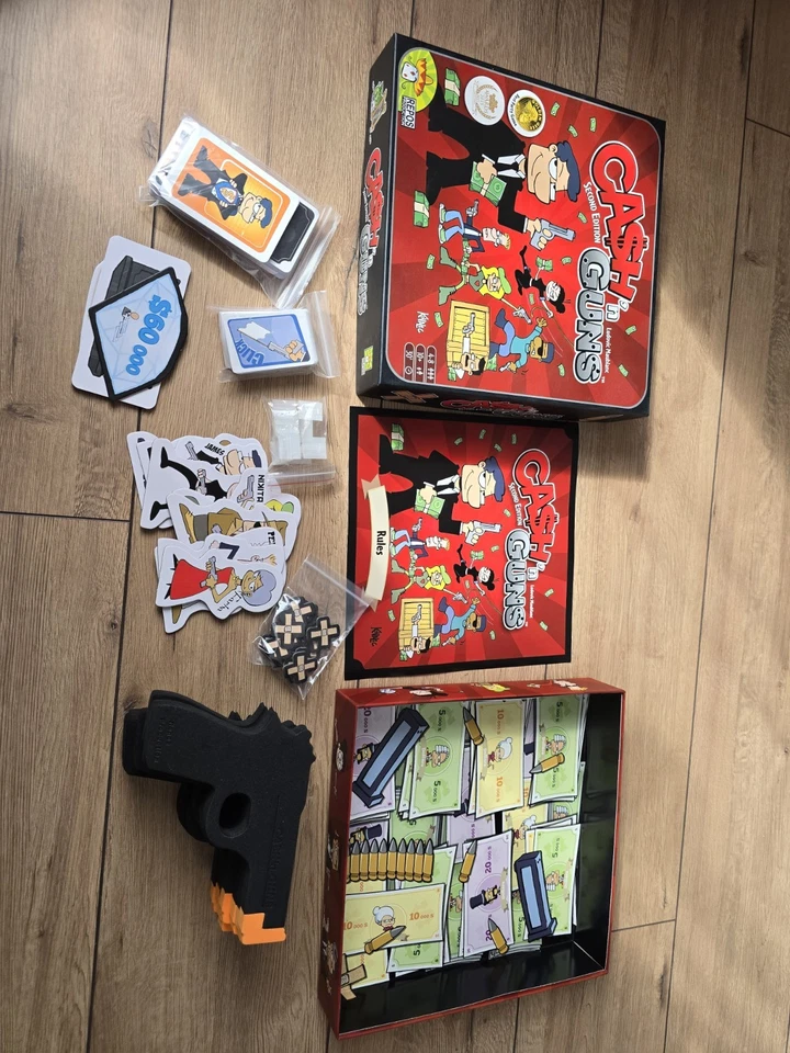 Cash'nGuns Second Edition Board Game Repos Production 2014 - Image 1 of 1