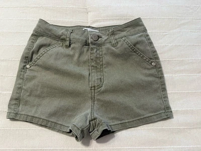 Pantalones Cortos Niñas Talla 8 HILOS ÉPICOS Bolsillos Elastizados Denim Salvia Foto 1 de 4