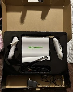 Sistema di gioco wireless Zone 40 (con manuale, cavi, scatola e 2 controller) funziona - Foto 1 di 4