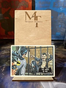 The Joker in Jail - 1966 Topps Batman Black Bat #13 - Picture 1 of 2