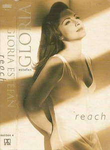 Gloria Estefan Reach cassette UK Epic 1996 CASSETTE SINGLE WITH CARD OUTER SLIP - Picture 1 of 3