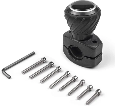 Deluxe Steering Wheel Power Handle Spinner Knob Universal Steering Wheel Fit - Image 1 of 4