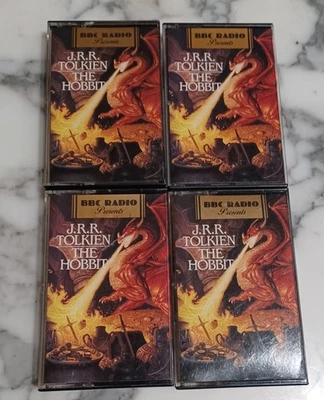 Vintage Find | BBC Radio Presents - The Hobbit - J.R.R. Tolkien - 4 Cassette Set - Image 1 of 4