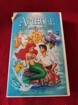 VHS Film - Arielle Die Meerjungfrau - Walt Disneys Meisterwerke - Videokassette - Bild 1 von 2
