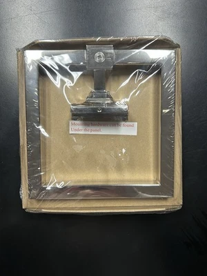 Anillo Toalla Dillon Derecha Restauración Hardware Pulido Cromo Plata Cuadrado Foto 1 de 4