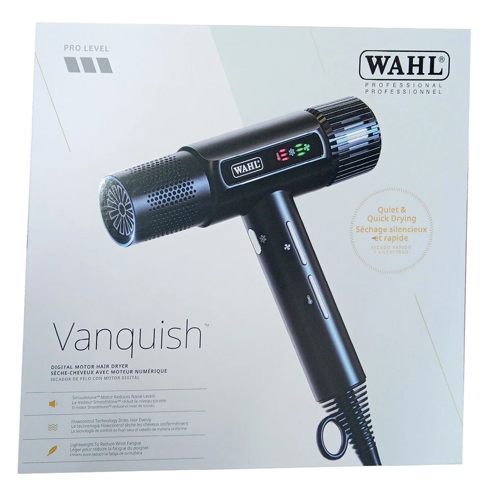 Wahl Professional 3026641 Vanquish Hair Dryer Lightweight & Controlled Airflow - Image 1 of 4