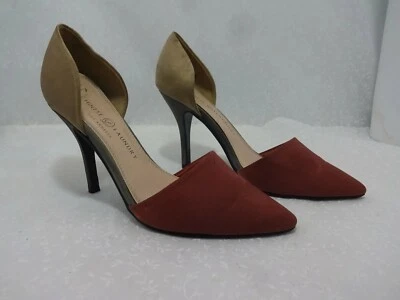 Zapatos de tacón Chinese Laundry Los Angeles para mujer talla 8M rosa claro y crema EE. UU. Foto 1 de 4