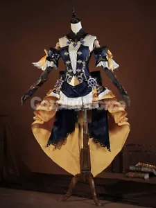 Auf Lager Genshin Impact Navia Cosplay Kostüm Mütze 3D Zubehör Outfit C08742 - Bild 1 von 24