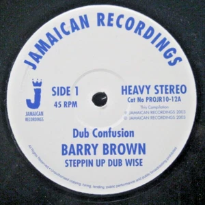 Barry Brown-Dub Confusion/God Father Dub - seltener Reggae 10" - jamaikanische Recs. - Neuwertig - Bild 1 von 2