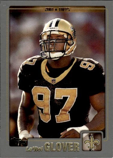 2001 Topps #262 La'Roi Glover New Orelans Saints - Image 1 of 2