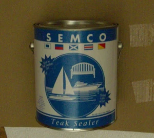 Semco Sealer: Natürliches Finish Teak Behandlung Dichtmittel Schutz (1 Gallone) - Bild 1 von 4
