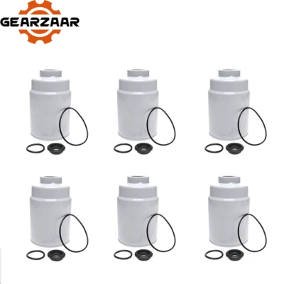 6X Fuel Filter For Duramax 6.6L 04-13 Chevrolet Silverado TP3012 19305685 TP3018 - Image 1 of 4
