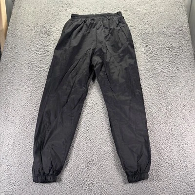 Pantalones deportivos Wilson vintage para hombre XL negros de nailon elásticos ajuste cónico forrados Foto 1 de 4