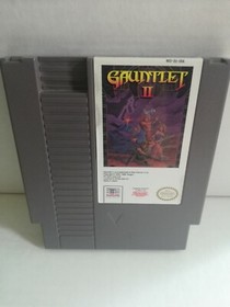 GAUNTLET II TWO 2 CLASSIC NINTENDO GAME ORIGINAL NES HQ
