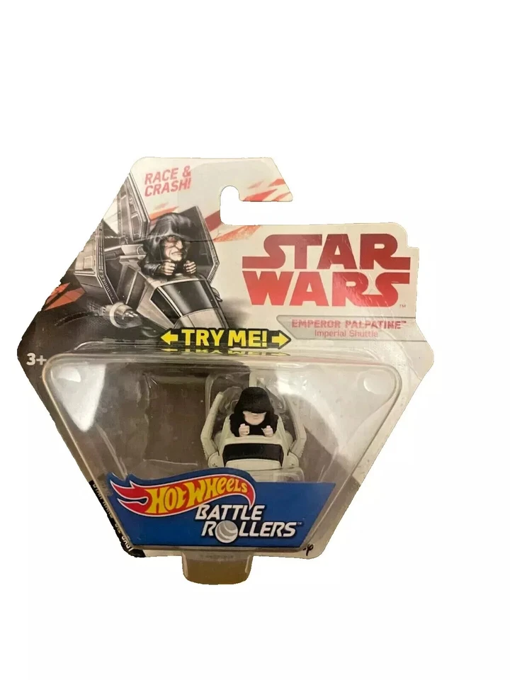 Genuine Disney Star Wars Hot Wheels Battle Rollers 2017 Complete Set of 5