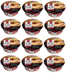 Fideos ramen japoneses Tonkotsu cerdo TAIHO taza de comida instantánea Kurume Fukuoka 128 g - Imagen 1 de 8