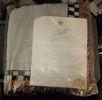 VTG 1998 NOS JEFF GORDON THROW 50x60" - BLANKET AVON - Image 1 of 4