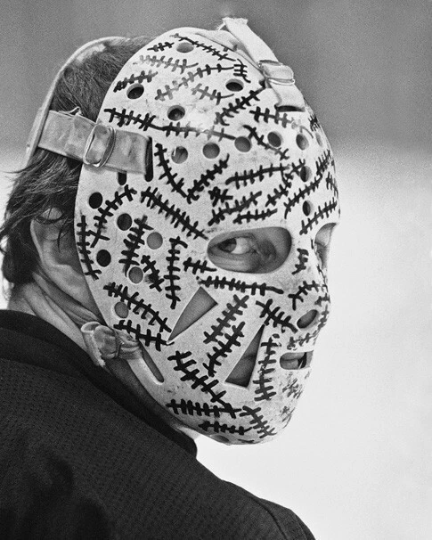 Boston Bruins GERRY CHEEVERS Glossy 8x10 Photo Print Goalie Mask Poster HOF 85 - Image 1 of 1
