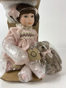 Boyds Yesterdays Child 16” CHERYL ANN & ASHLEY Nighty Night – Porcelain Doll - Picture 1 of 12
