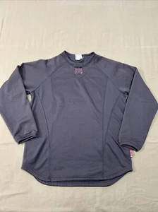 Texas A&M Majestic Authentic Therma Base Shirt Mens Large Gray Old Style - Picture 1 of 12