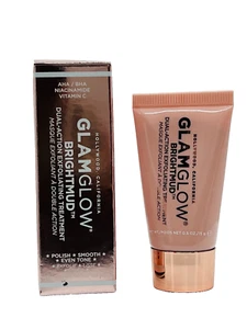 Glamglow Brightmud Dual Action Exfoliating Treatment Travel Size 0.5 oz NIB - Picture 1 of 6