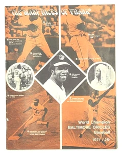 World Champion BALTIMORE ORIOLES Baseball 1971 Frank Robinson HOF - Picture 1 of 7