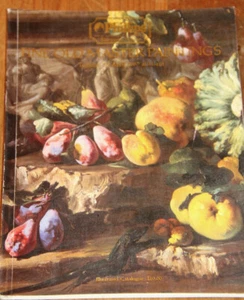 Phillips Blenstock House auction catalog Fine Old Master Paintings 1987 - Picture 1 of 1