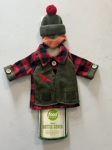 Food Network Duck Goose Hunter St Patricks Irish Wine Bottle Cover Bearded Decor - Picture 1 of 6