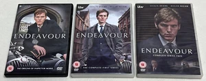 ENDEAVOUR : Series 1 & 2 + The Origins Of Inspector Morse -5 Disc DVD Set In Vgc - Imagen 1 de 2