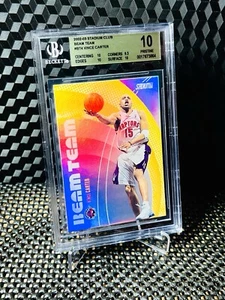 2002-03 Stadium Club Beam Team #BT4 Vince Carter BGS 10‼️ ~PoP 1~ - Picture 1 of 2