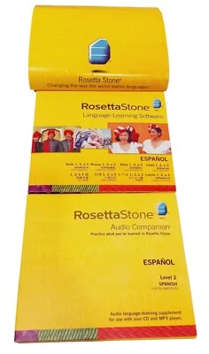 Rosetta Stone Spanish Latin America Level 1-3 & Audio Companion MP3 Level 2  - Image 1 of 4
