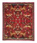 Teppich Sarough Handgeknüpft Perserteppich Orientteppich Tappeto Carpet 96x83cm