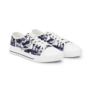 Men megumi jjk fushiguro jujutsu kaisen anime manga fan Low Top Sneakers - Picture 1 of 5