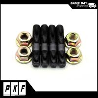 2-PACK M8 x 37mm EXHAUST STUDS FOR 63mm HIGH PERFORMANCE GY6 CYLINDER HEAD 