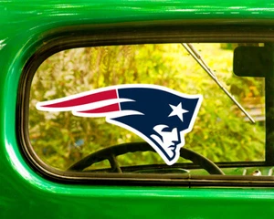 2 NEW ENGLAND PATRIOTS DECAL Stickers Bogo For Car Window Free Shipping Bumper - Picture 1 of 1