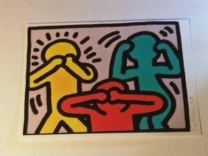 Keith Haring Sammelpostkarte ohne Titel Nr. 8 - Bild 1 von 9