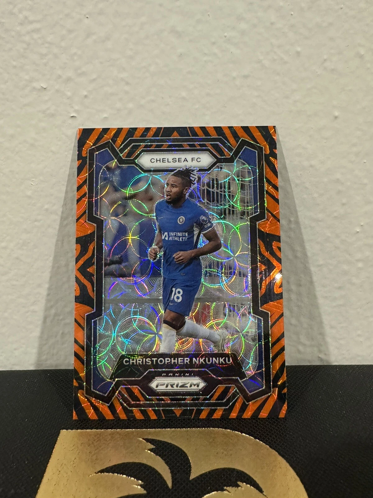 2023-24 Prizm Premier League Christopher Nkunku CHOICE TIGER SSP Chelsea