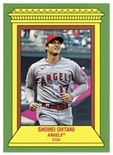 2023 SHOHEI OHTANI TBT Throwback Thursday 1981 Topps Indiana Jones Set 26 ANGELS