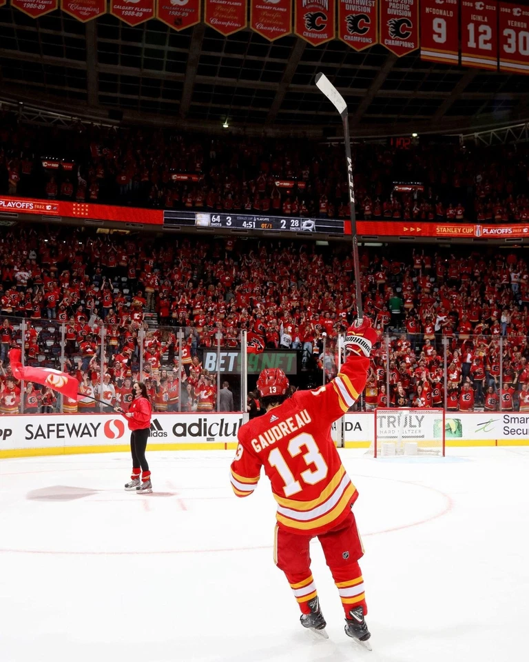 REST IN PEACE JOHNNY 'HOCKEY' GAUDREAU.... 3.5x5 Glossy Photo Calgary Flames - Image 1 of 1