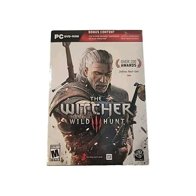 The Witcher 3: Wild Hunt PC DVD-ROM *NEW SEALED  - Image 1 of 2
