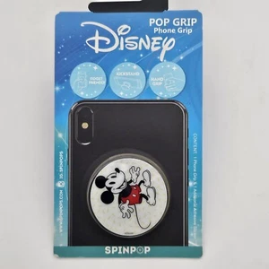 Disney Mickey Mouse Pop Grip Phone Grip and Kickstand by Spinpop - Picture 1 of 4