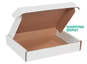 100 ~ 11.125x8.75x2" Corrugated Mailer Front Locking Sturdy Safe Shipping Boxes - Picture 1 of 4