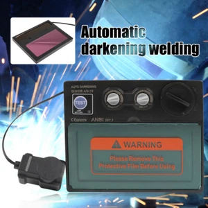 Solar Auto Darkening Welding Lens Helmet Automation Filter Shade Welder Goggle - Picture 1 of 14