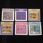 Lot de 6 cartes de livre interactives cartes jeux Playmates Amazing Ally Doll