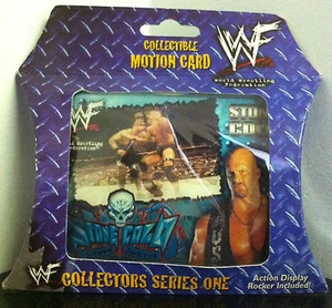 WWF COLLECTIBLE MOTION CARD SERIES ONE - Stone Cold Steve Austin - WWF WWE WCW - Picture 1 of 1