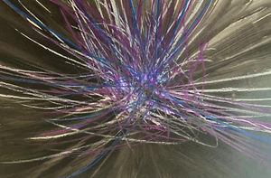 PEINTURE ABSTRAITE LYRIQUE 1960 DLG DE HANS HARTUNG (16) - Picture 1 of 7
