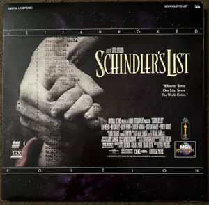 USED SCHINDLER'S LIST - 1994 LASERDISC 2-LD / 4 SIDES WIDESCREEN 1:85 (41927) - Picture 1 of 4